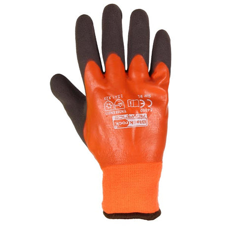 Blackrock 54310 Watertite Latex Thermal Grip Gloves Waterproof Cold Protection