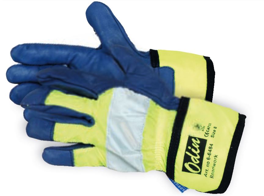 Wenaas Odin® Road Work Gloves 6-6484 Oil & Water Resistant Hi-Vis
