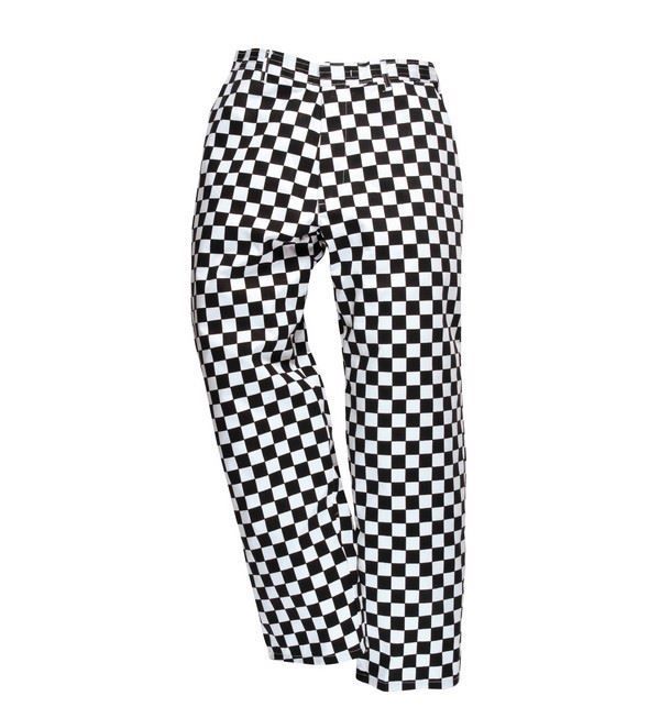 Portwest Harrow S068 Polycotton Hotel Kitchen Uniform Unisex Chefs Trousers