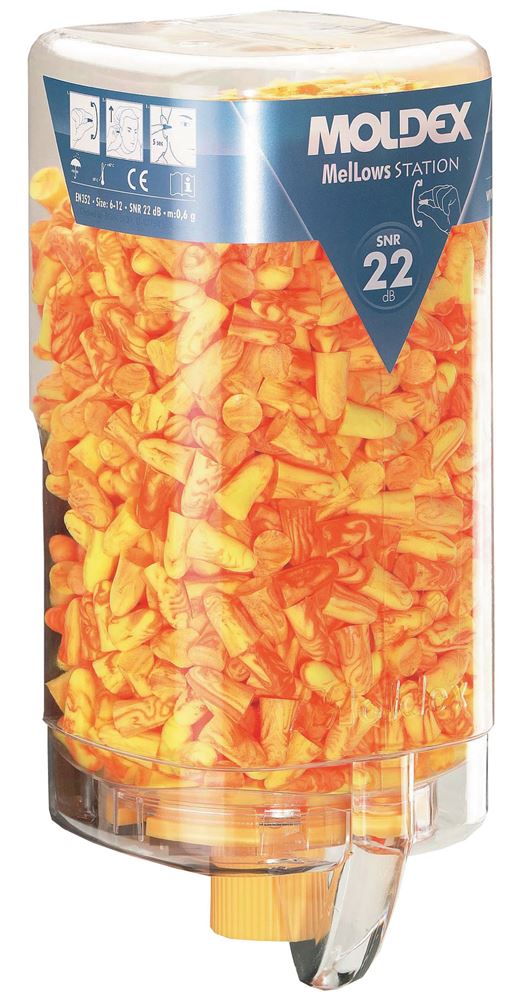 MoldexStation 7650 MelLows® Ear Plugs Dispenser System 500 Pairs