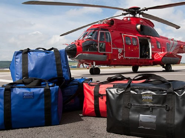 Montrose Kit bag ESK Black with Blue Webbing