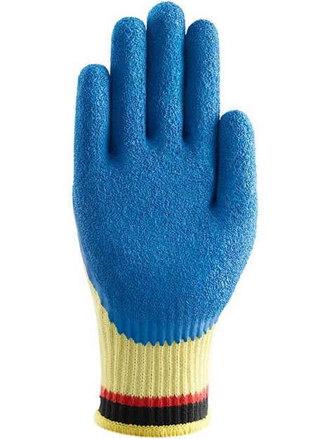 Ansell ActivArmr 80-600 Cut 4 Resistant Kevlar Lined Work Gloves Natural Latex Coating