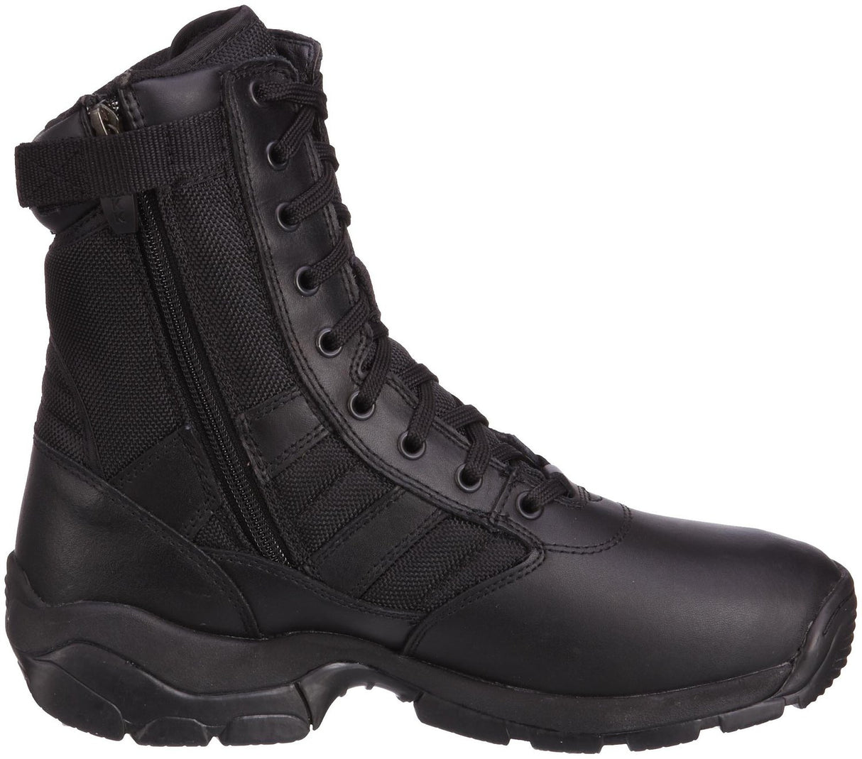 Magnum Panther 8" Side Zip Leather Upper Nylon Lace Up Boot 55627