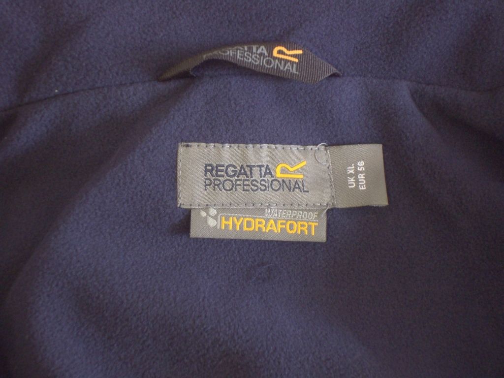 Regatta TRW297 Dover Men Jacket Waterproof Hydrafort Fleece Lined Navy