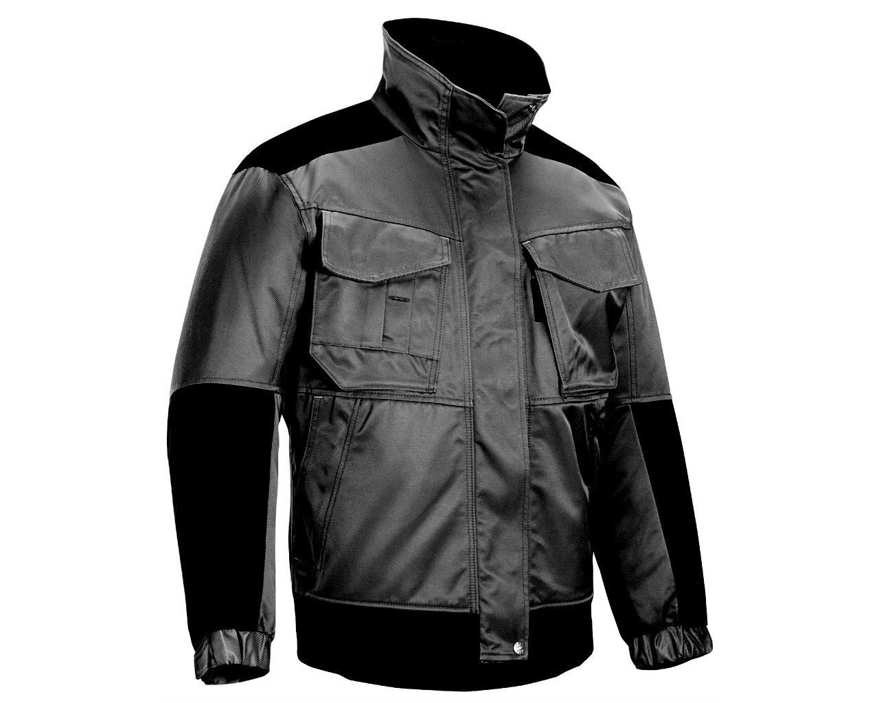 Snickers Workwear 1322 Front Zip Winter Jacket Cordura+ Black