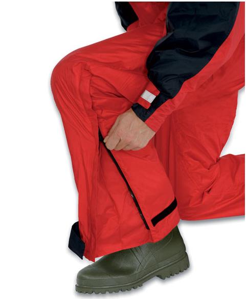 Regatta Coastline 953 Fishermen Flotation Suit - Red/Yellow FR 957-0-3280 (SS7)