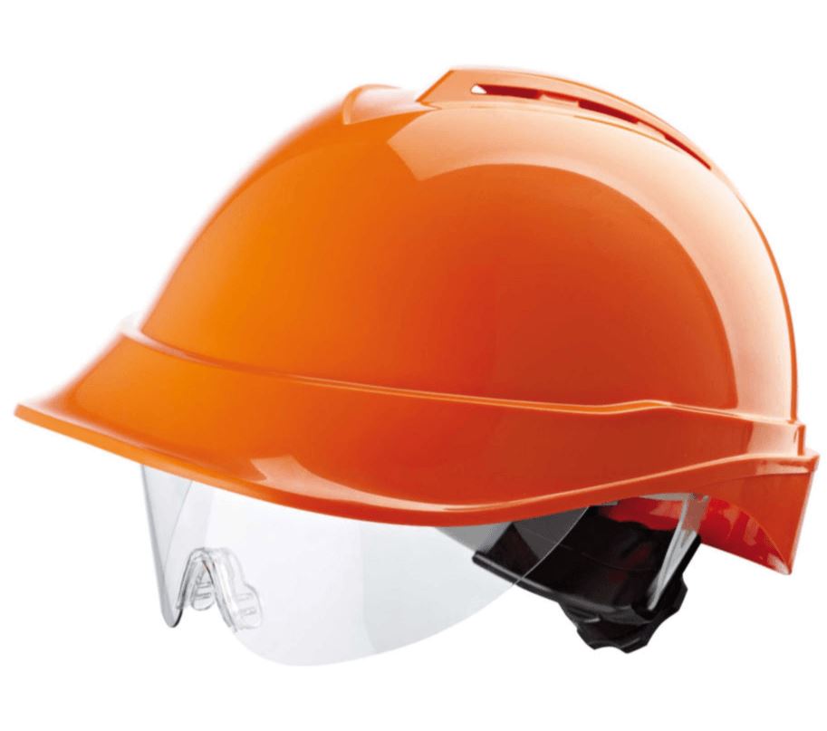 MSA 10002674 Stow-Away Visor Clear Lens Antifog Coating