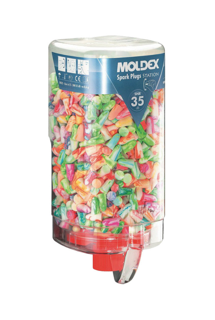 Moldex Dispenser & Ear Plug X 500 Spark 7850 Snr35