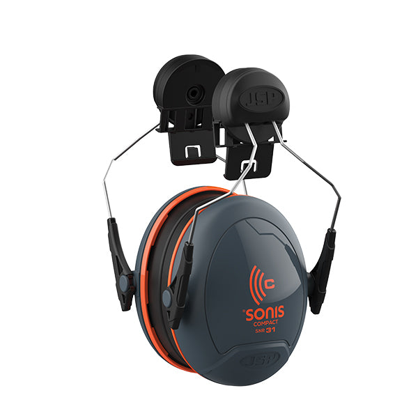 JSP Sonis® Compact Low Profile Helmet Mounted Ear Defenders SNR=31dB