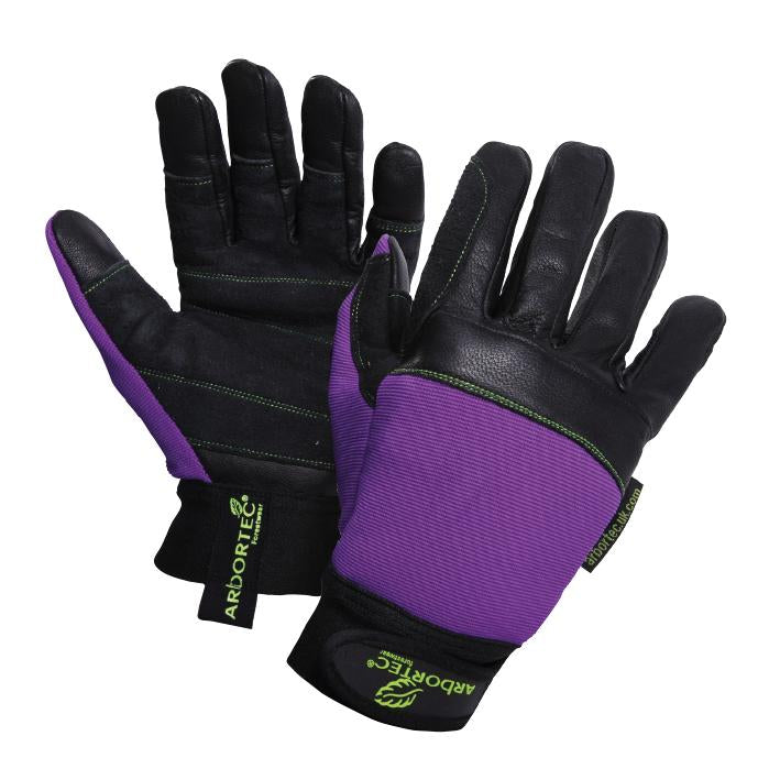 Arbortec Forestwear AT950 Pro Chainsaw Protection Leather Palm Forestry Gloves