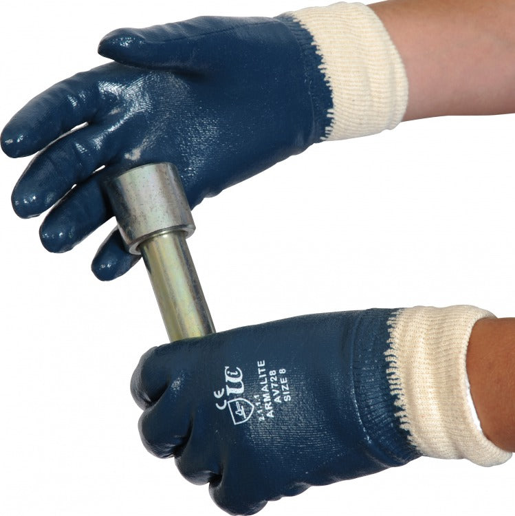 Ultimate Industrial AV728 Armalite Nitrile Coating Work Gloves