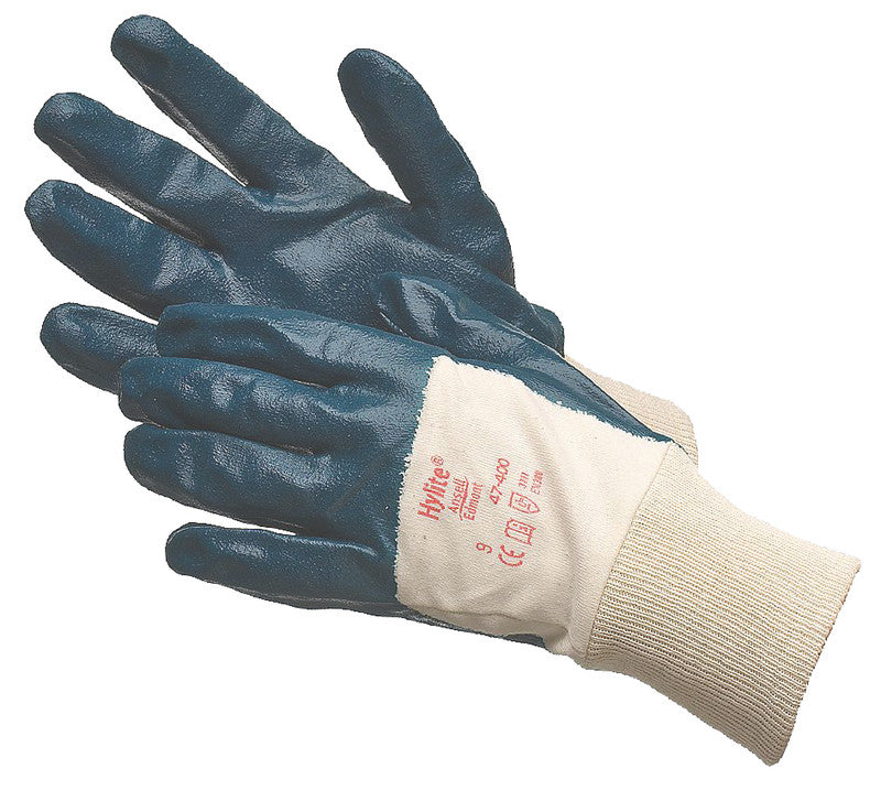 Ansell ActivArmr Hylite 47-400 Work Gloves ¾ Nitrile Coating Hand Protection
