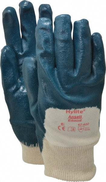 Ansell ActivArmr Hylite 47-400 Work Gloves ¾ Nitrile Coating Hand Protection
