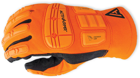 Ansell ActivArmr 97-210 Offshore Work Gloves Impact Protection Waterproof Size 11