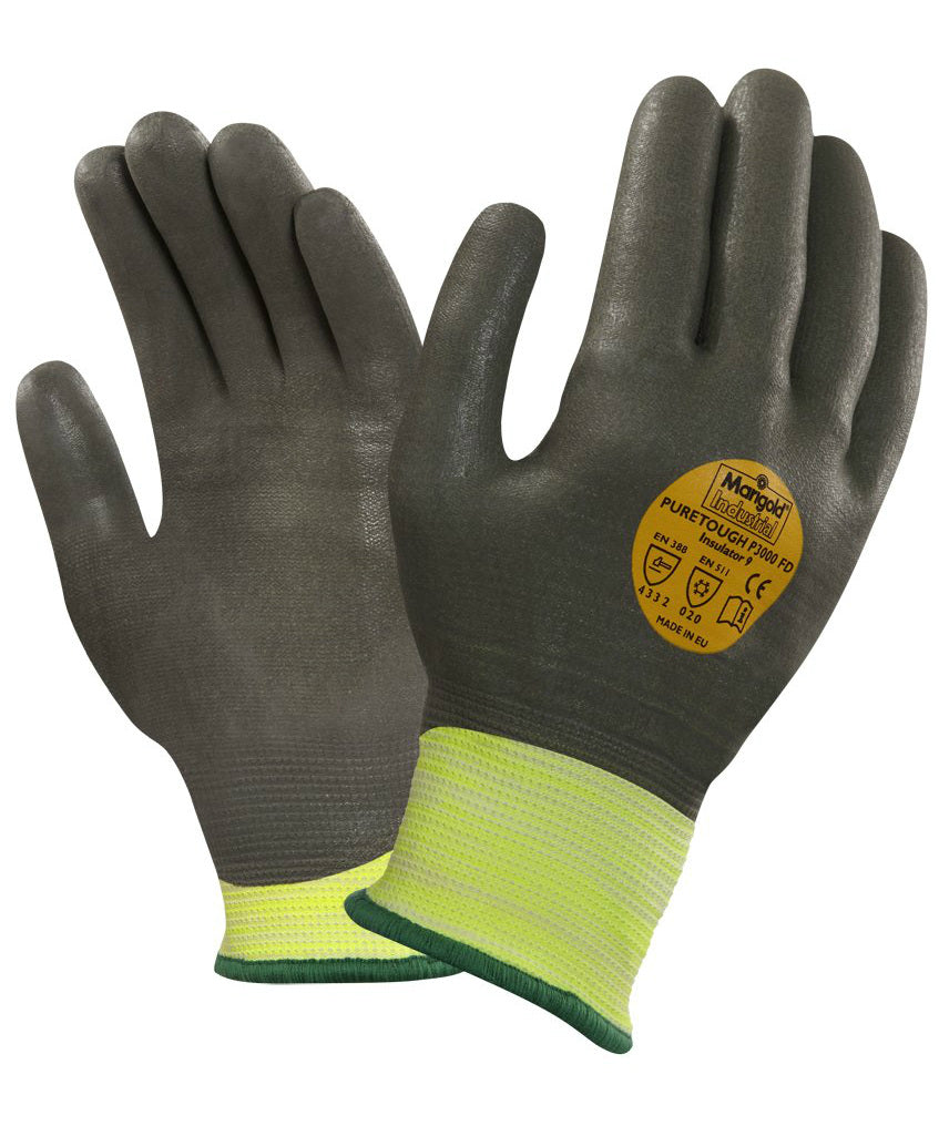 Ansell PureTough P3000 FD Insulator Level-3 Cut Resistant Cold Protection Gloves