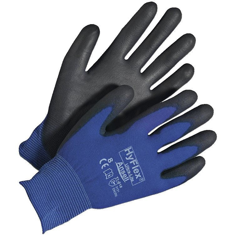 Ansell 11-616 HyFlex lightweight 18-Gauge Glove General Handling High Grip