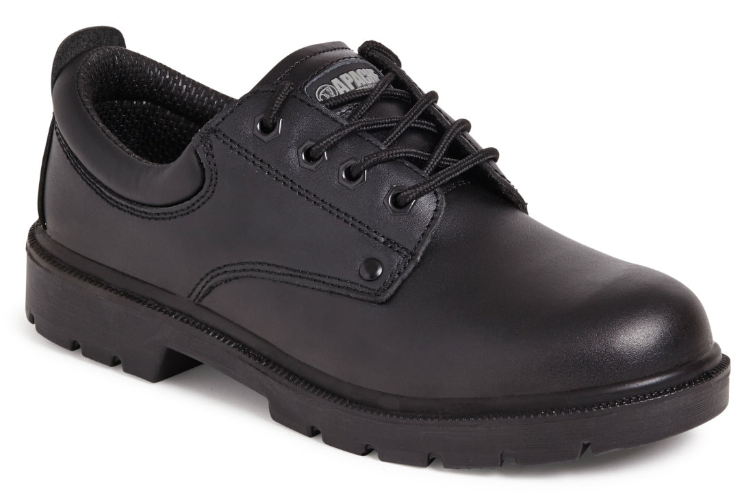 Apache AP306 Black 4 Eyelet S3 SRA Safety Shoe