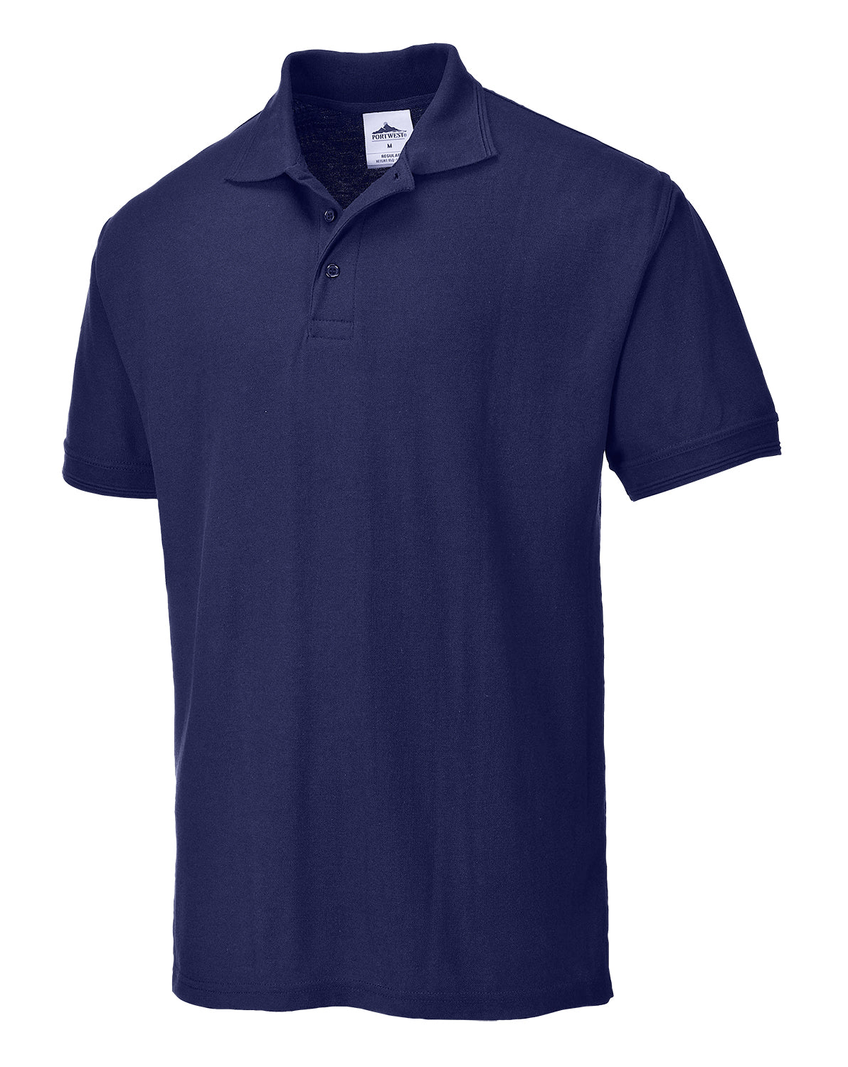 Portwest B210 Naples Polycotton Men Polo Shirt Navy