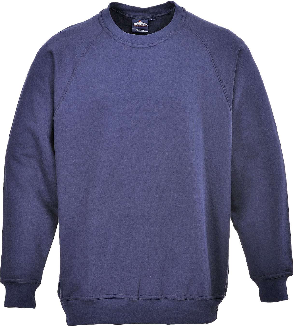 Portwest B300 Roma Sweatshirt Polycotton Navy