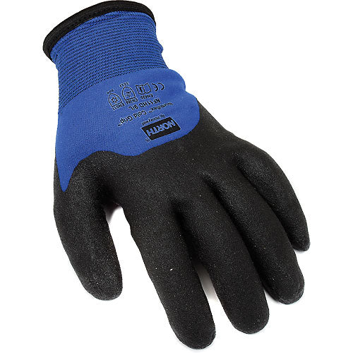 Honeywell NorthFlex Cold Grip NF11HD Insulated Nylon Winter Gloves w/Black PVC