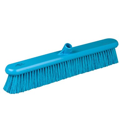Hillbrush Professional Medium 610mm Sweeping Broom Head Blue