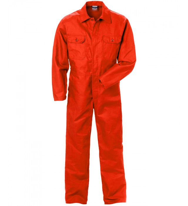 Arvello Kansas Men Polycotton Coverall Orange