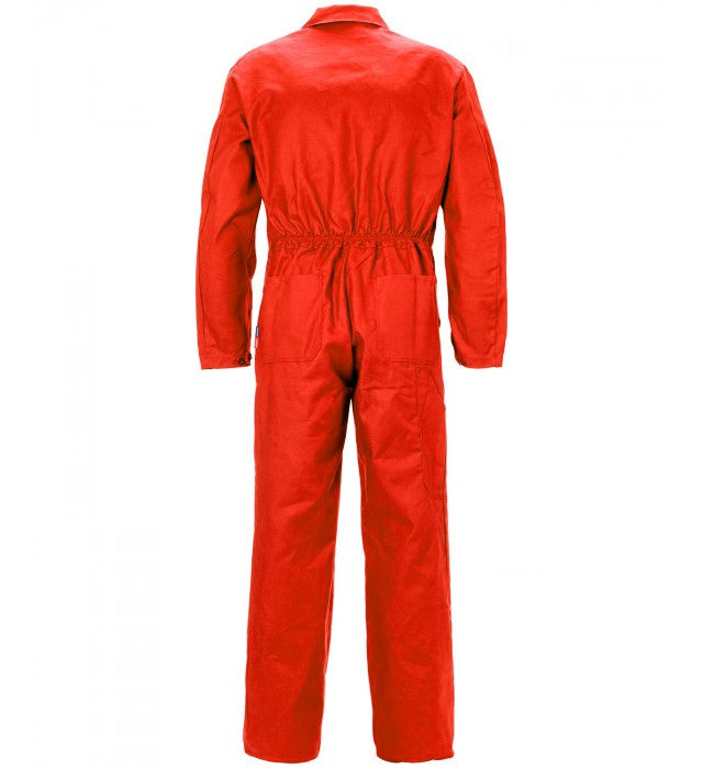 Arvello Kansas Men Polycotton Coverall Orange