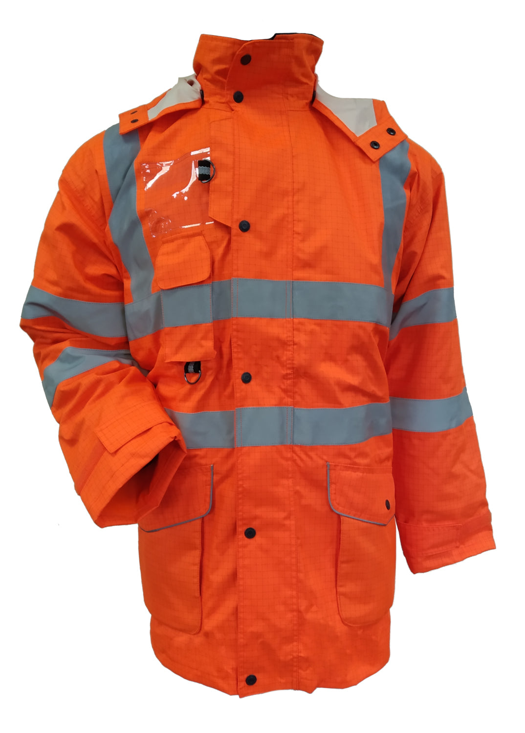 Faithful Ripon 7 in 1 Waterproof Jacket &  Bodywarmer High Visibility Orange Size 4XL