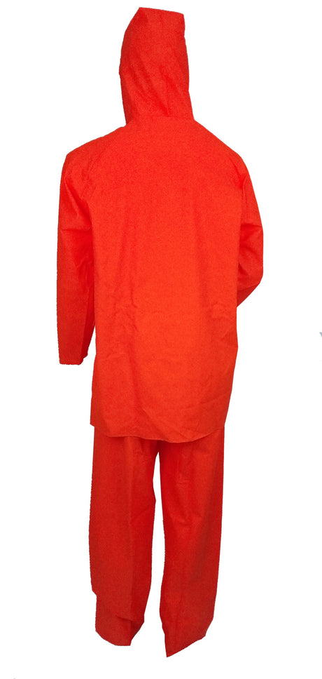 Arvello Men Two Pieces PVC Coated Unlined Raincoat