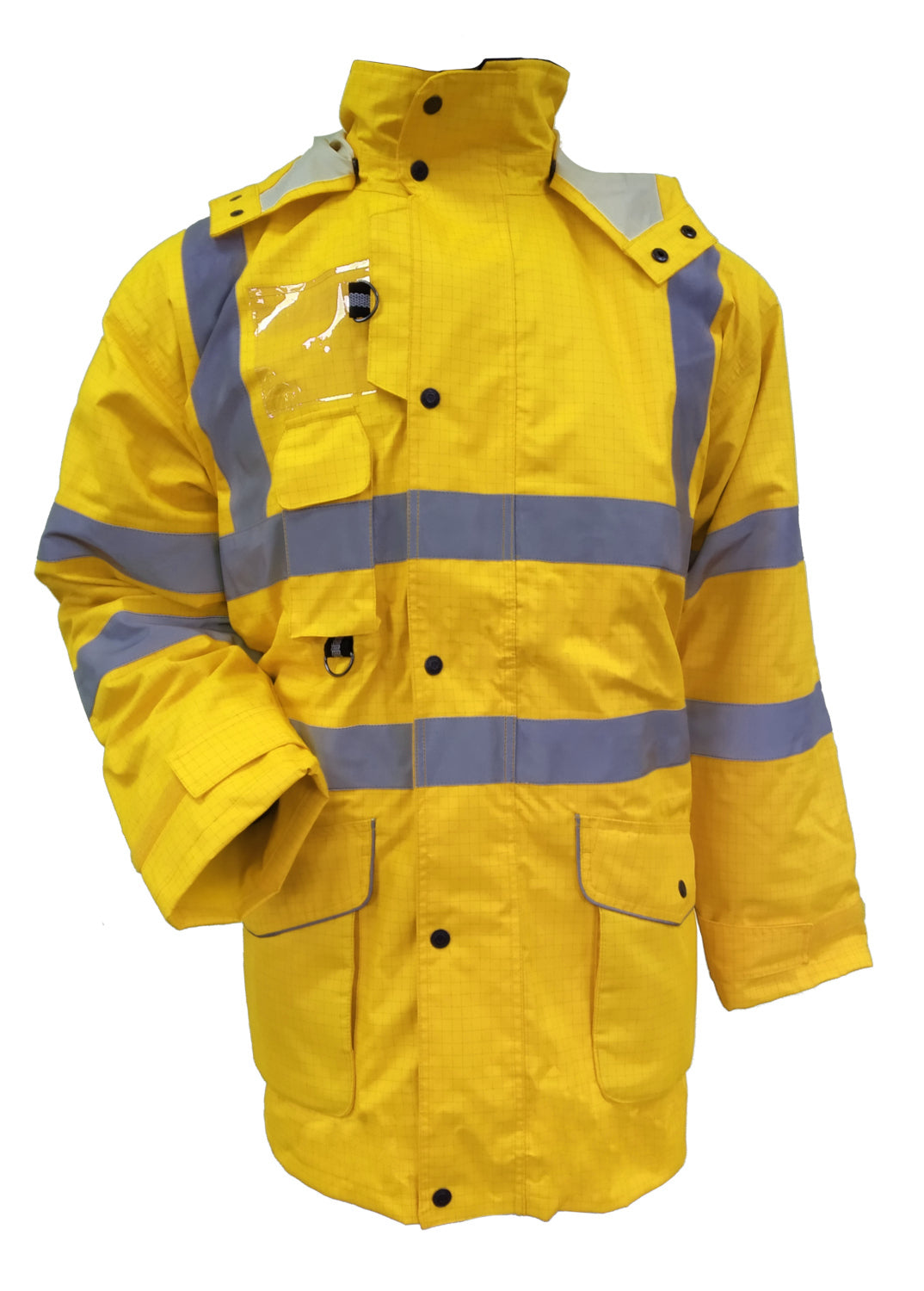 Faithful Ripon 7 in 1 Hi-Vis Jacket Waterproof Yellow Size Small