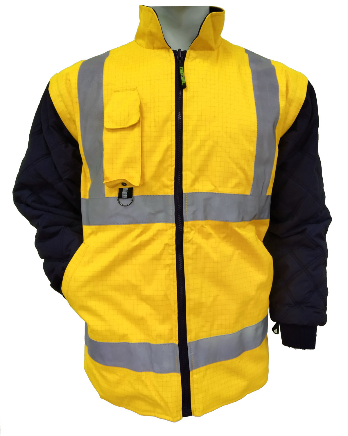Faithful Ripon 7 in 1 Hi-Vis Jacket Waterproof Yellow Size Small