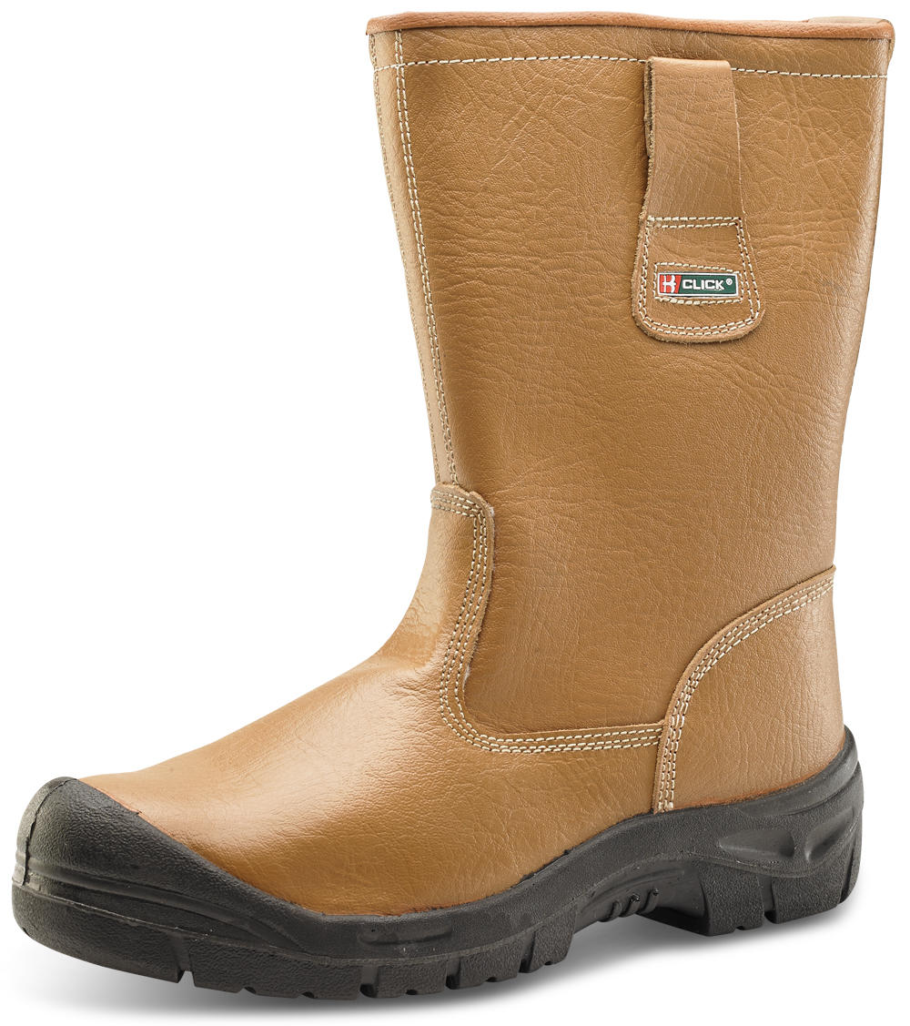 Beeswift Click RBLSSC Lined Leather Safety Rigger Boot