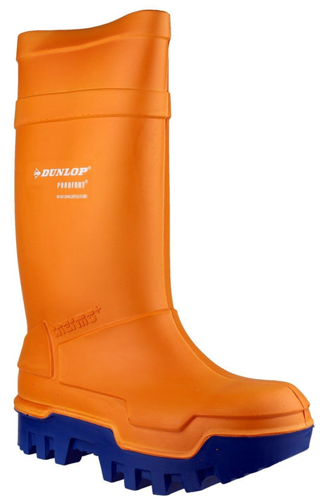 Dunlop C661343 Purofort Thermo+ Safety Wellington -40C Cold Insulated Steel Toe Cap Antistatic S4 Size UK8