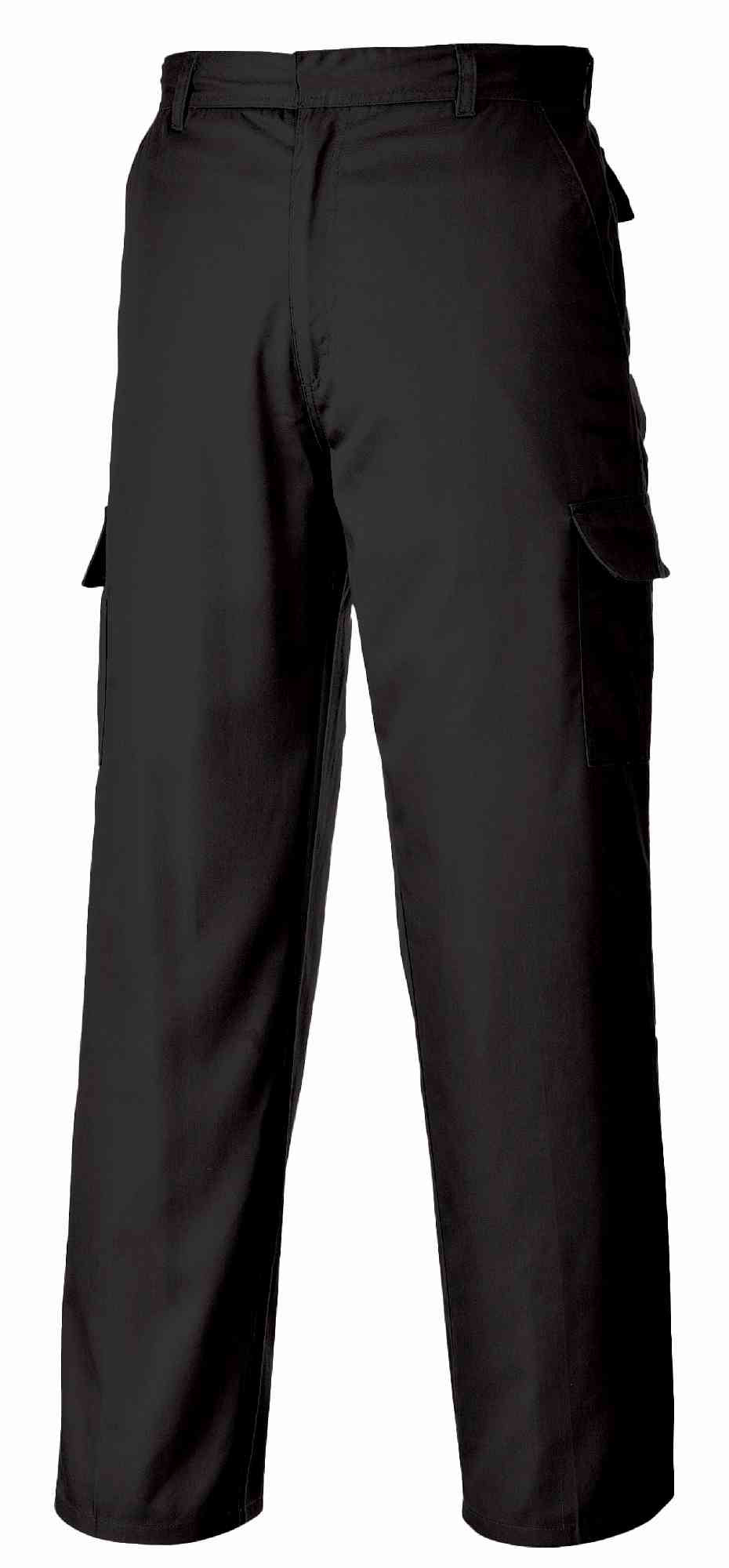 Portwest C701 Men Work Trousers Black Polycotton