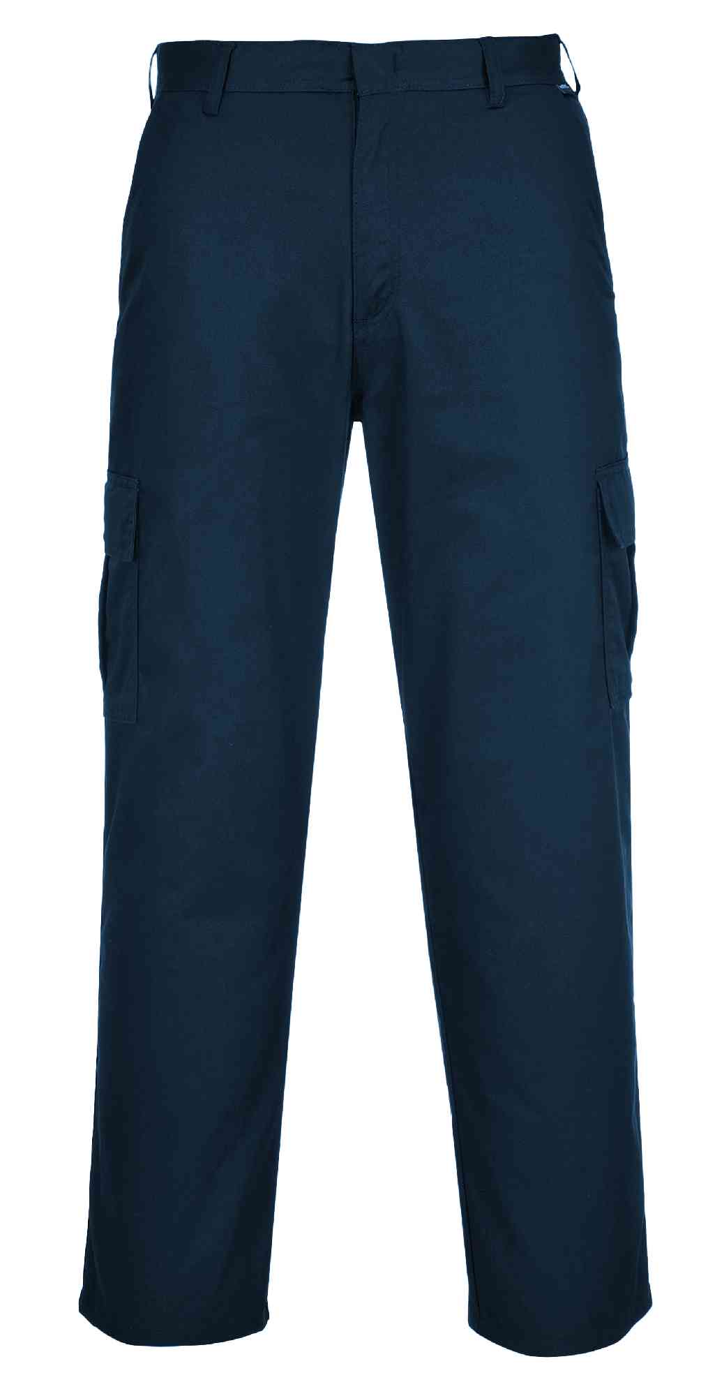 Portwest C701 Men Work Trousers Navy Polycotton