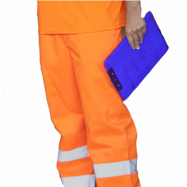 Pro-Tough CPHVTPCO High Visibility Polycotton Trousers Orange