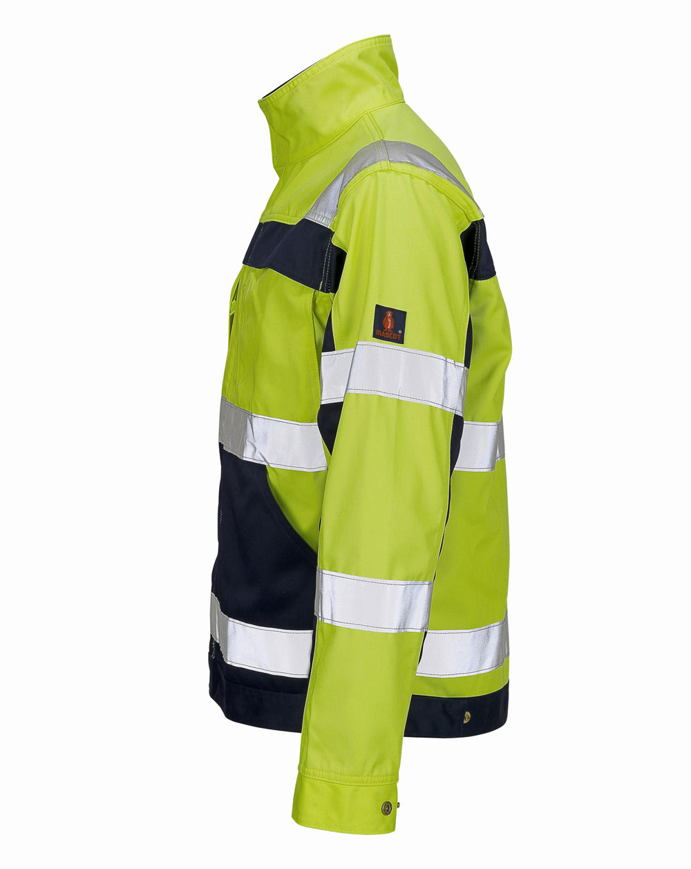 Mascot 07109-470 Cameta Hi Vis Polycotton Work Jacket with Reflective Bands