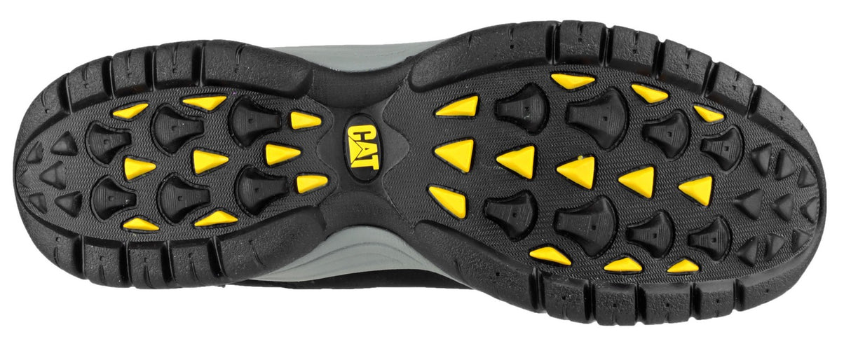 Caterpillar MOOR Unisex SB HRO Steel Toe Trainers Grey/Black
