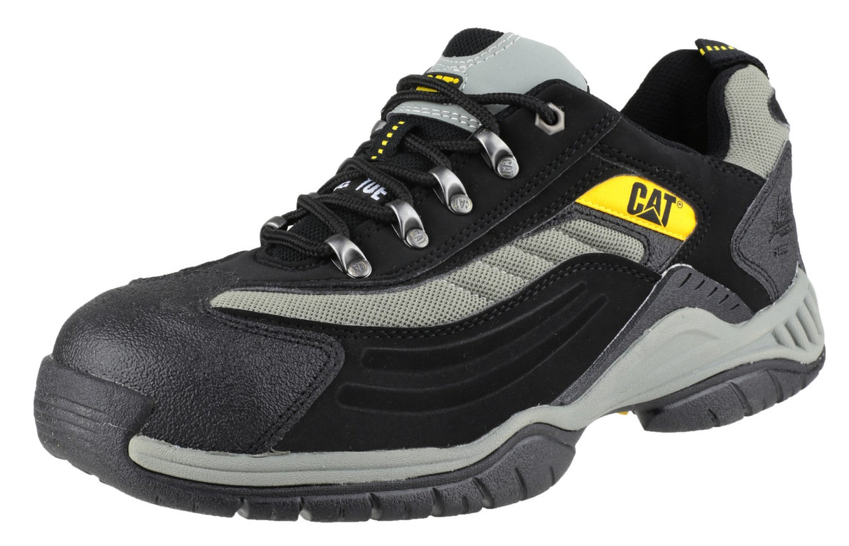 Caterpillar MOOR Unisex SB HRO Steel Toe Trainers Grey/Black