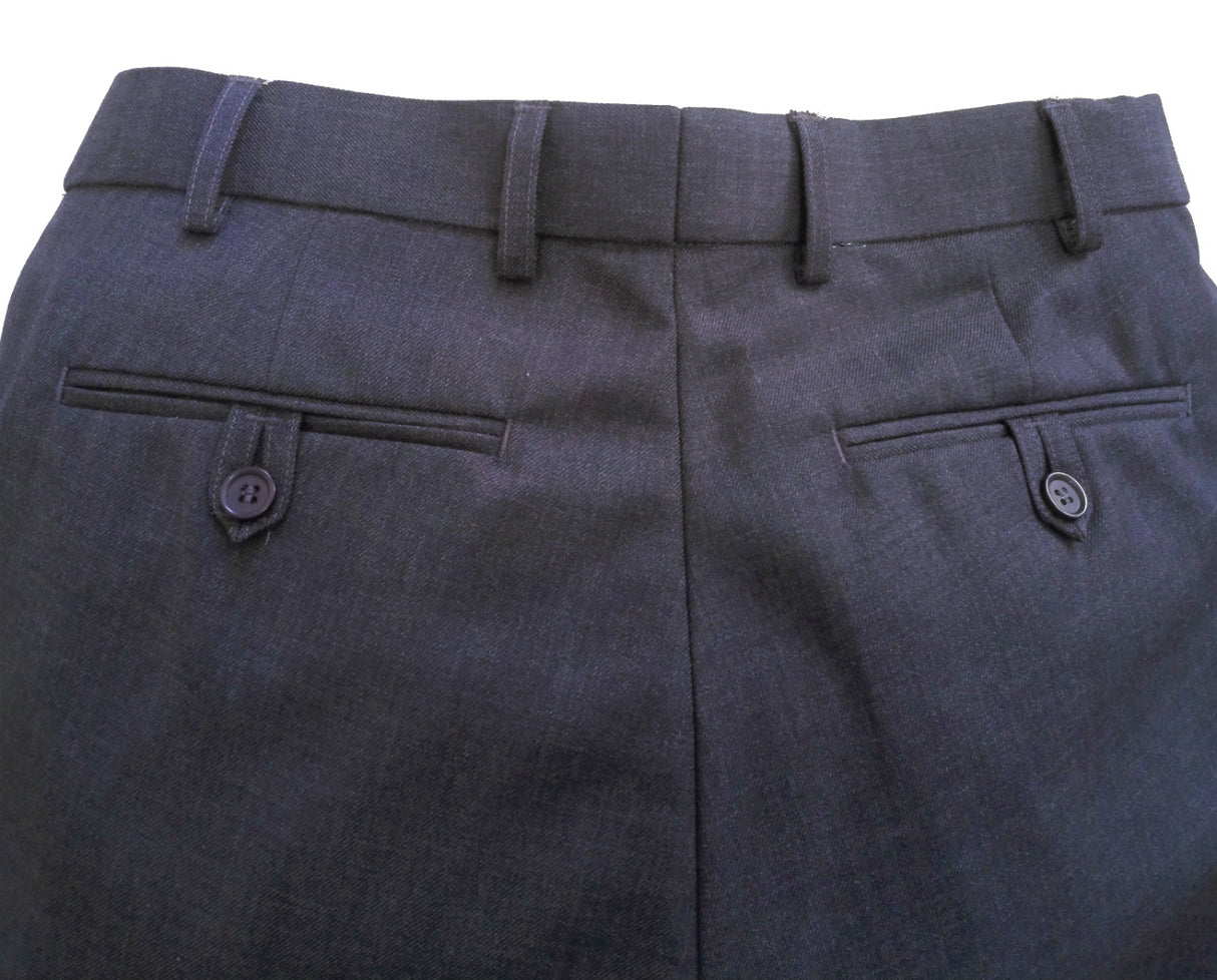 ClubClass Wexford Single Pleat Corporate Formal Office Mens Trousers SWT5625