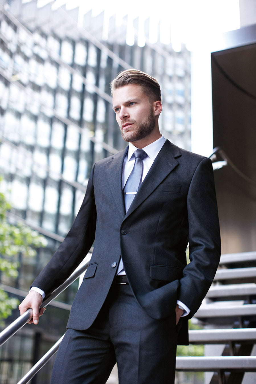 Clubclass Dockland E4J0459 Polywool Single Breast 2 Buttons Suit Jacket
