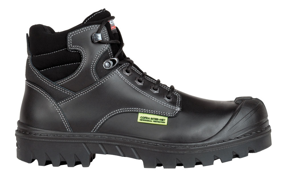 Cofra DARWEN UK INTER-MET S3 HI CI HRO SRC Safety Boots - Size 8UK