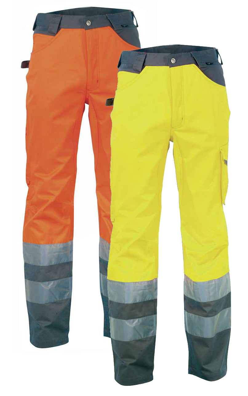 Cofra LIGHT V019 Polycotton Hi-Vis Trouser