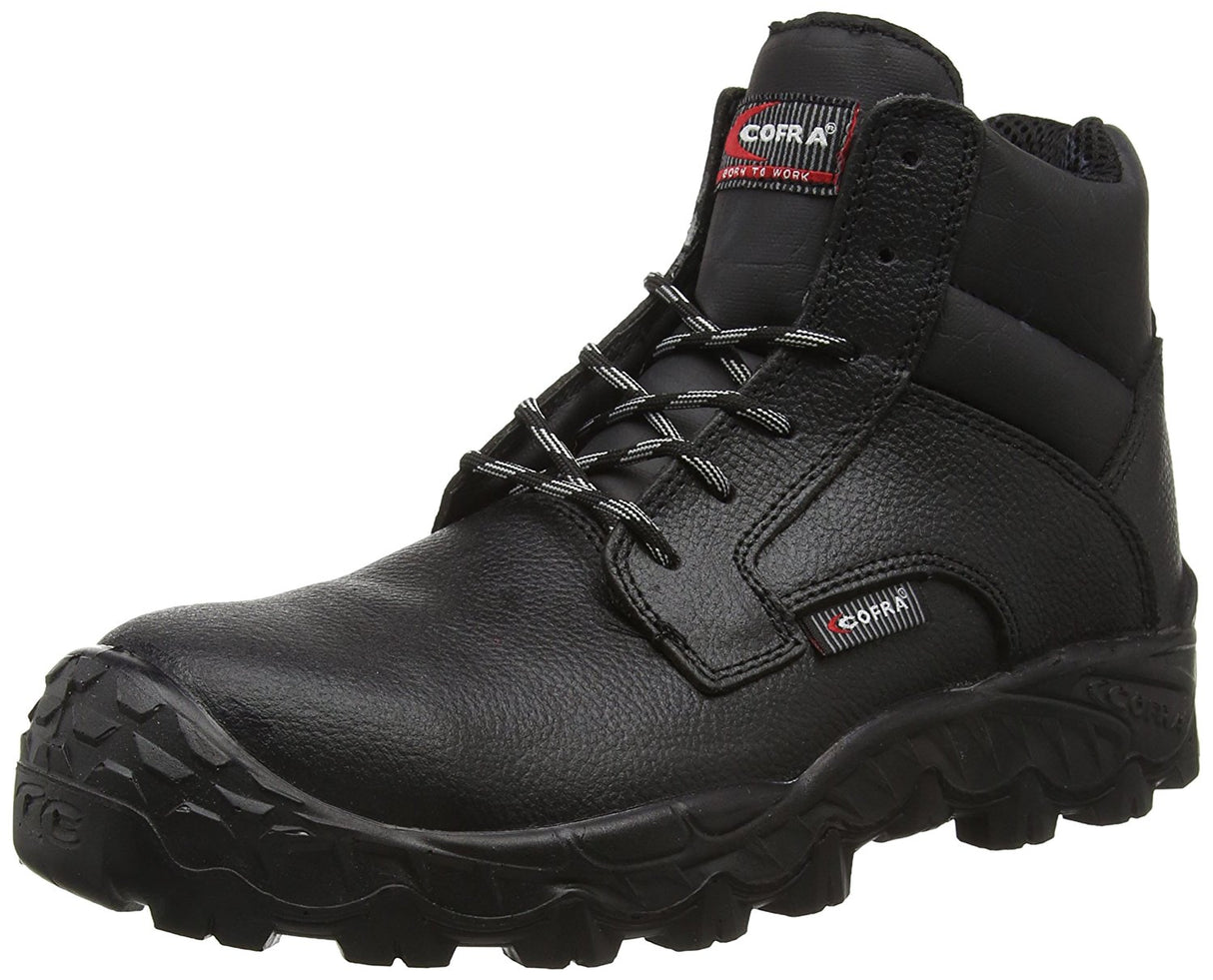 Cofra New Baffin Unisex Antistatic Non-Metallic S3 Black Safety Boot