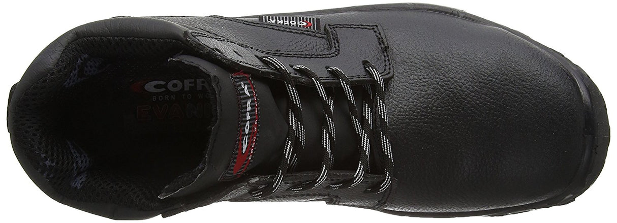 Cofra New Baffin Unisex Antistatic Non-Metallic S3 Black Safety Boot