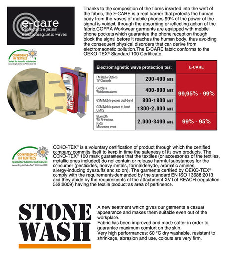 Cofra Workmaster V011 Cordura Non Metal Detectable Jacket