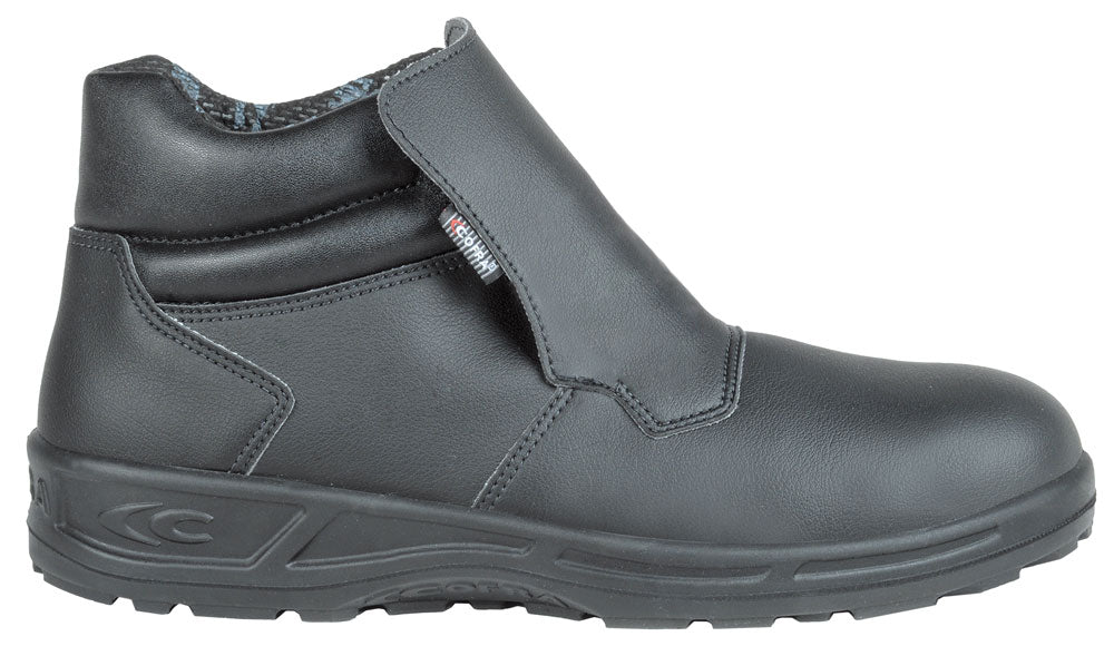 Cofra Lamar Black Safety Hygiene Boots Slip On Steel Toe Cap S2 SRC Machine Washable