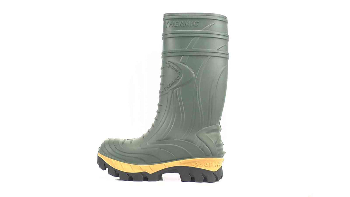 Cofra Thermic Cold Insulation -25°C Non-Metallic S5 Safety Wellington Green