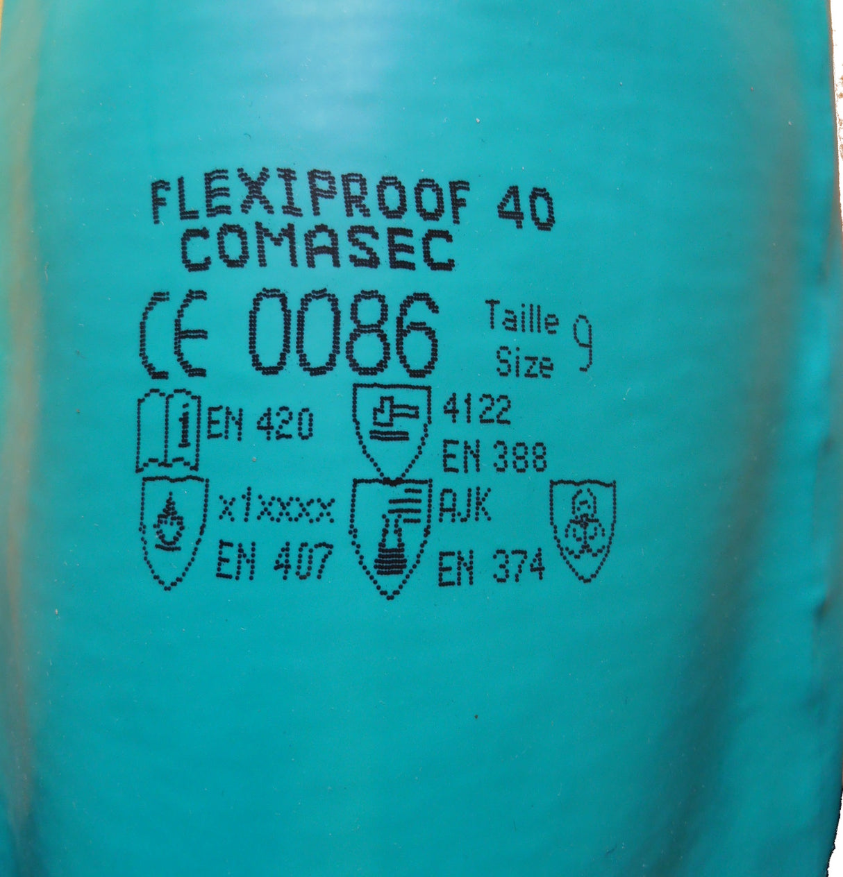Comasec Flexiproof Nitrile Chemical Protection Gauntlets 40cm