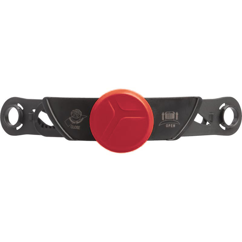 Delta Plus Diamond V UP Safety Helmet Baseball Cap Shaped Chin Strap Red